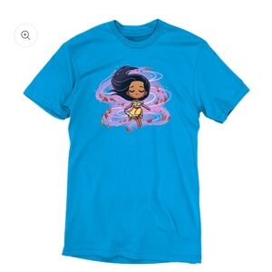 Disney Pocahontas Colors of the Wind Cotton Graphic T-Shirt by Teeturtle